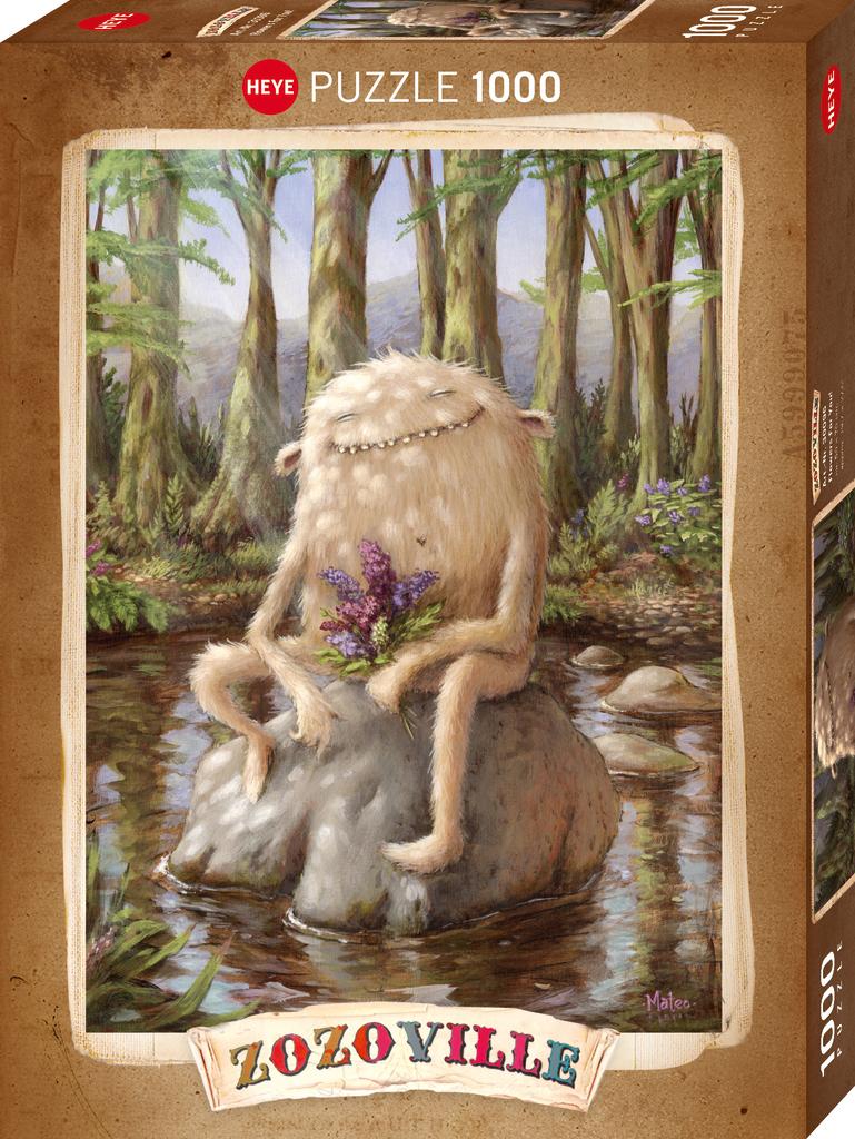 Puzzle 1000 el. Zozoville, Kwiaty dla Ciebie Heye - puzzle