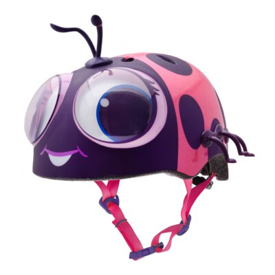 RASKULLZ Googly Lady Bug Różowo-fioletowy dla Dzieci ( XS)
