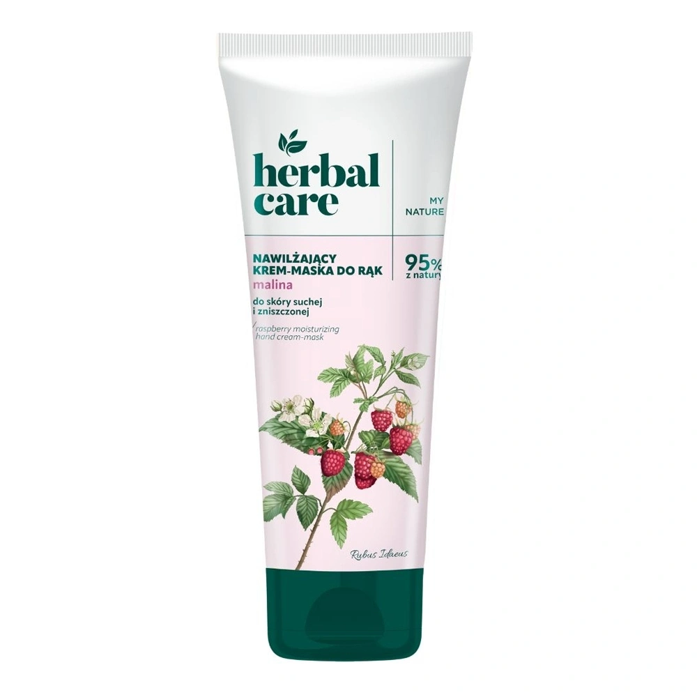 Farmona Herbal Care nawilżający krem-maska do rąk Malina 100 ml