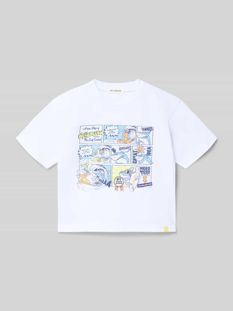T-shirt z czystej bawełny