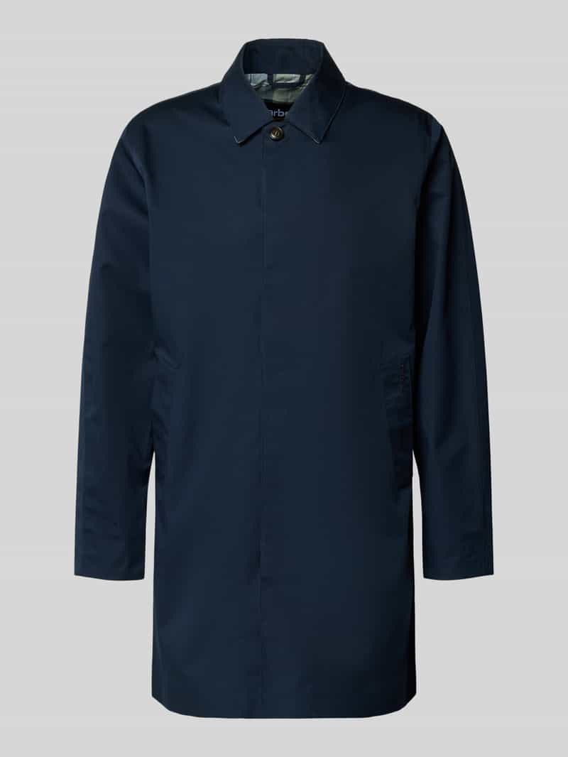 Kurtka przeciwdeszczowa o kroju regular fit z dodatkiem bawełny model ‘ROKIG’