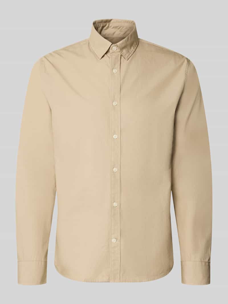 Koszula casualowa o kroju regular fit z kołnierzykiem typu kent model ‘Christaldo’