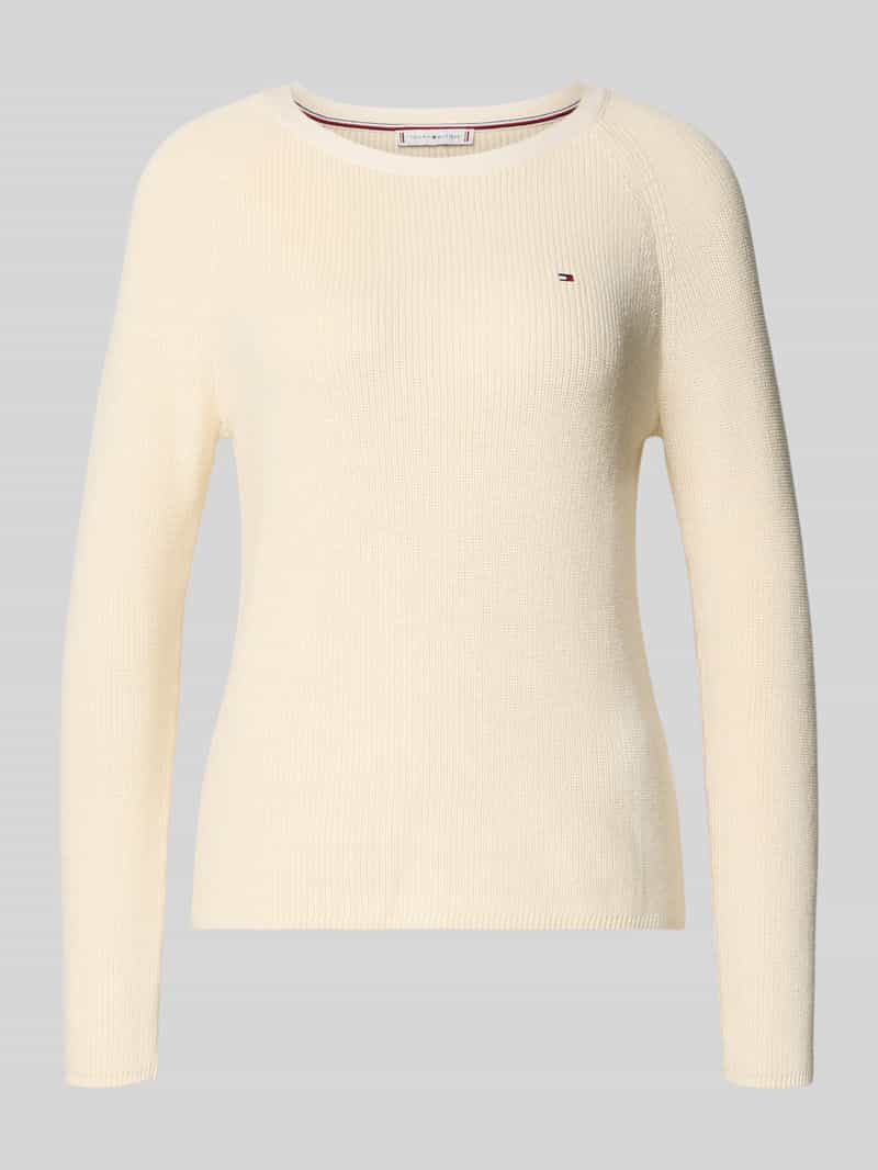 Sweter o kroju regular fit z czystej bawełny