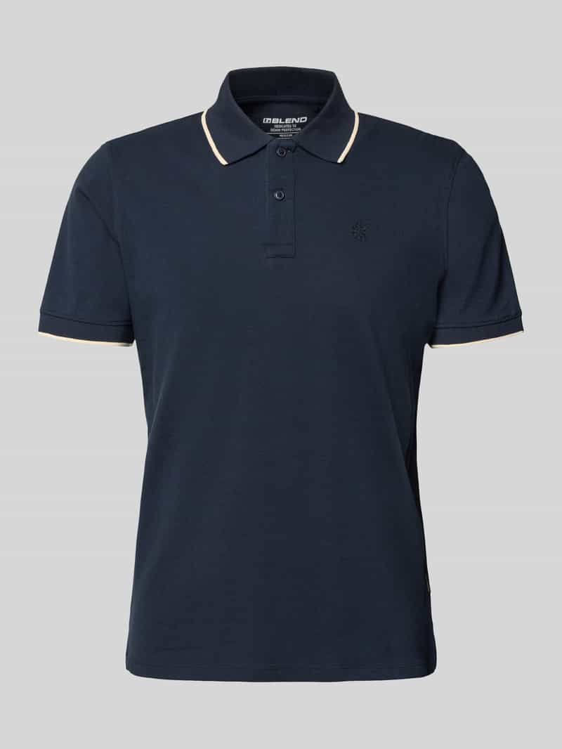 Koszulka polo o kroju regular fit z wyhaftowanym logo model ‘Hedin’