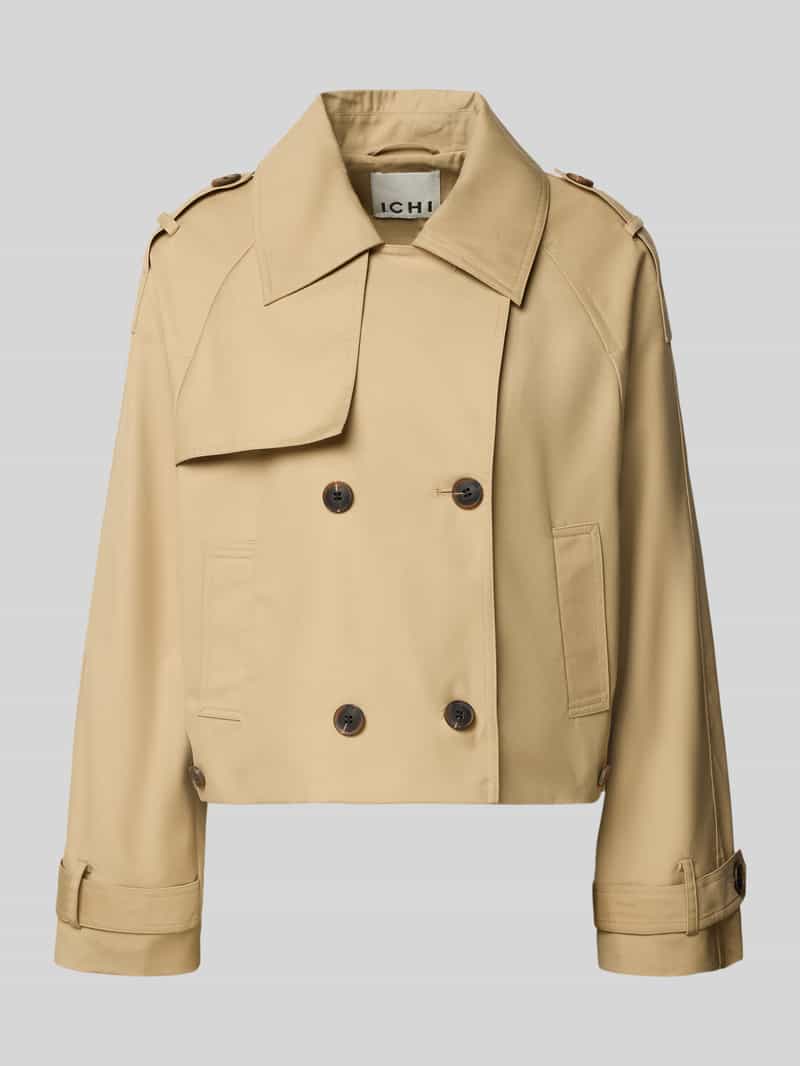 Kurtka o kroju regular fit z dodatkiem wiskozy model ‘EPARZA’