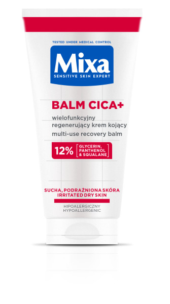 Mixa Balm Cica+ Wielofunkcyjny Regenerujący Krem Kojący dla Skóry Suchej i Podrażnionej 50ml