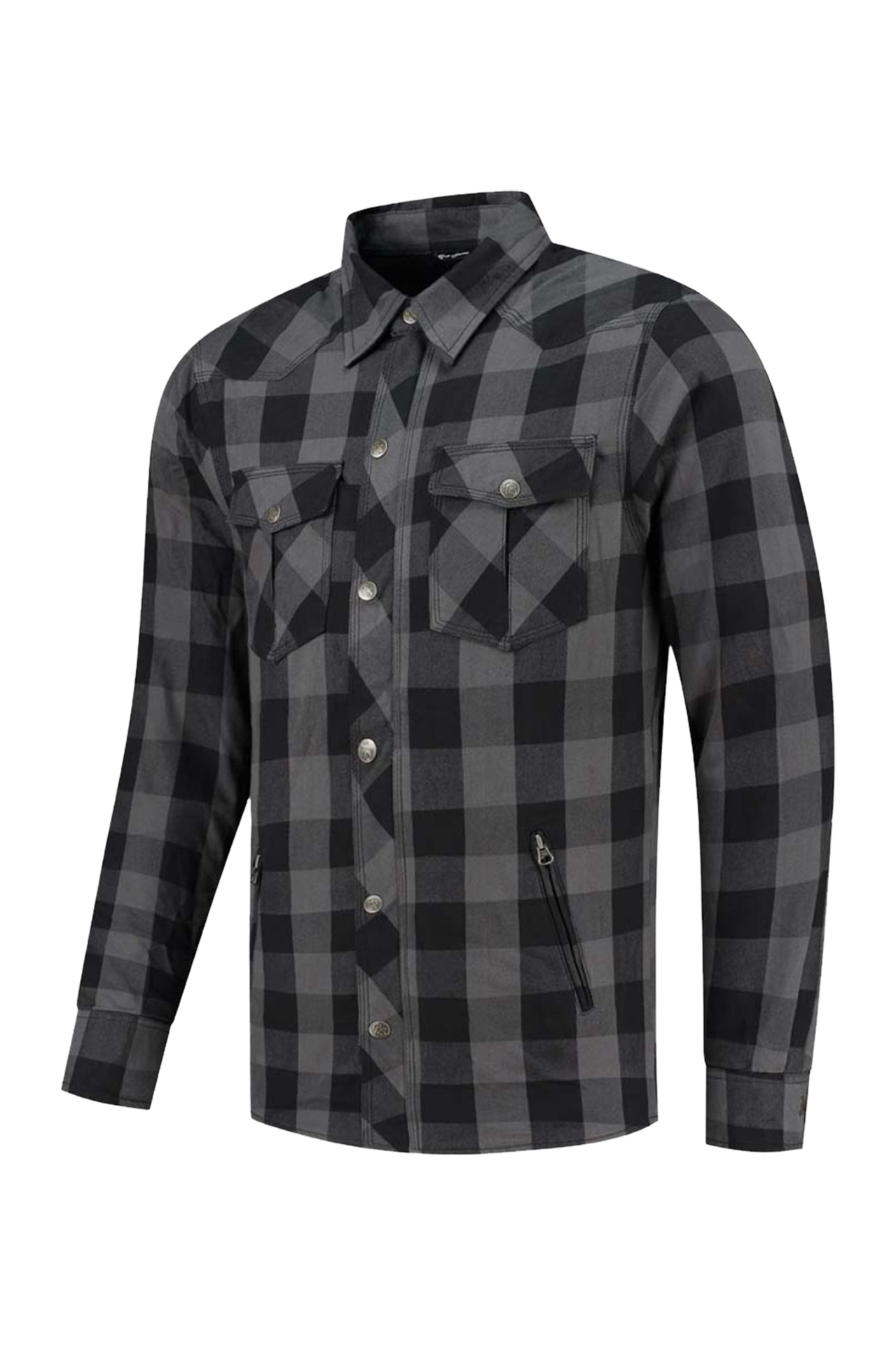 Kurtka MC Rusty Stitches Neil V2 Szary/Czarny3XL