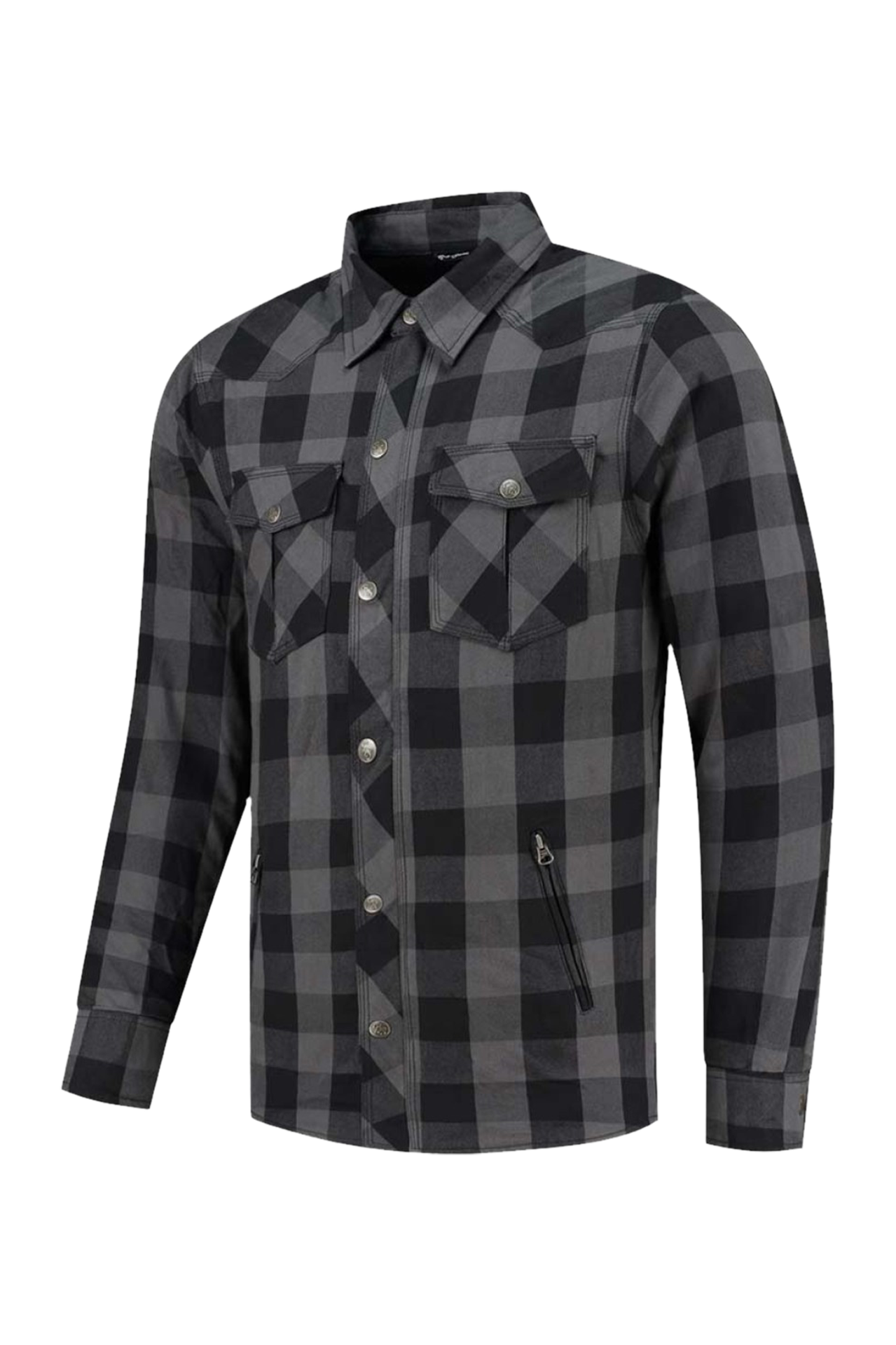 Kurtka MC Rusty Stitches Neil V2 Szary/Czarny7XL