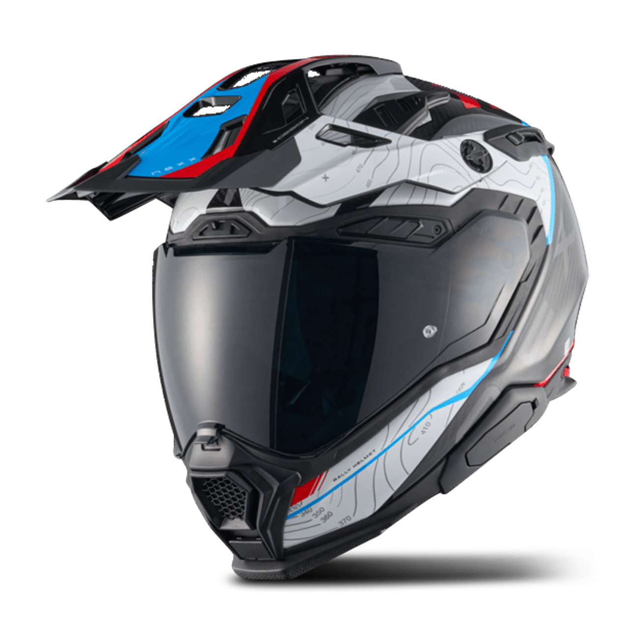 Kask Adventure Nexx X.WED3 Furka Czerwony/NiebieskiXS