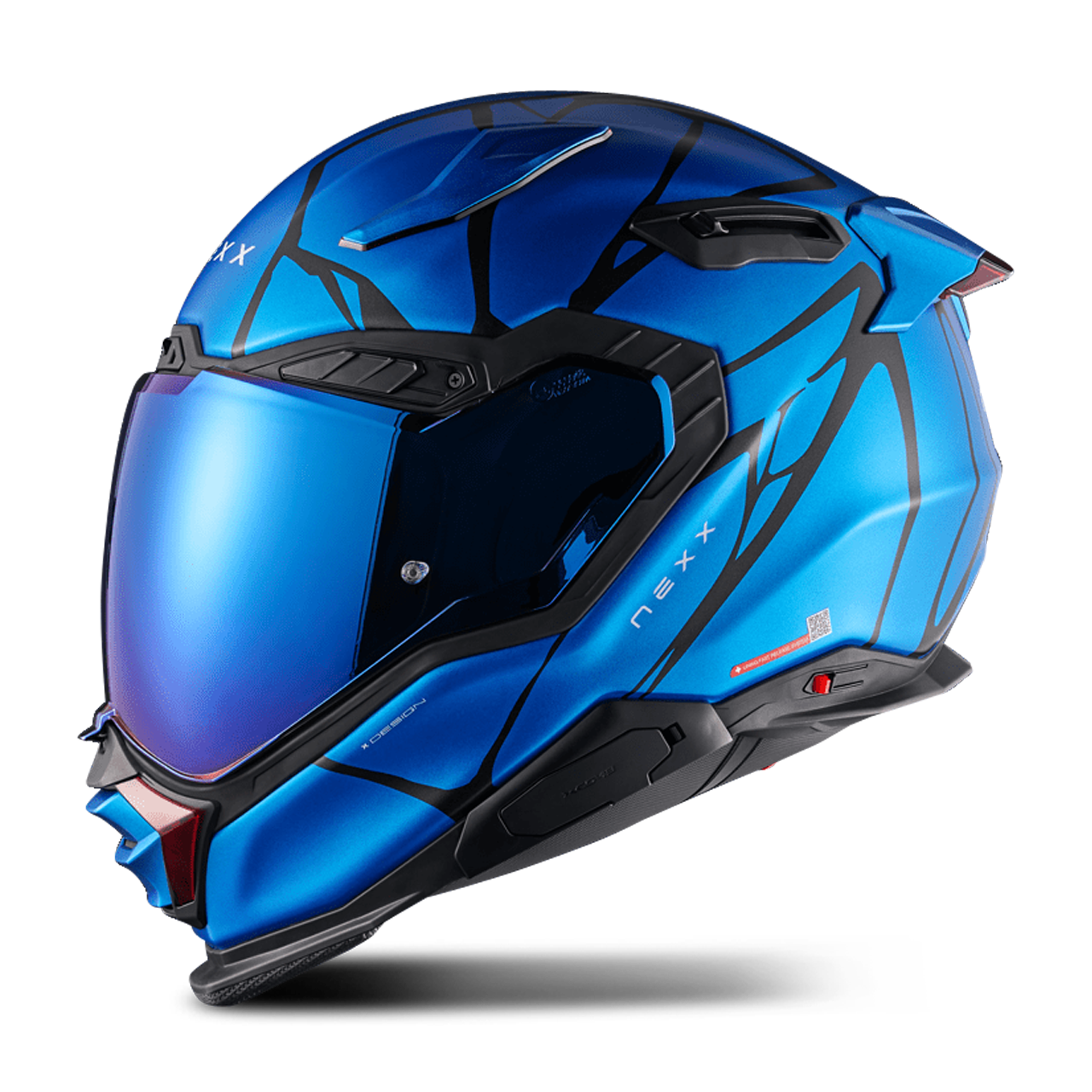 Kask Integralny Nexx X.WST3 B-Side Matowy NiebieskiXS