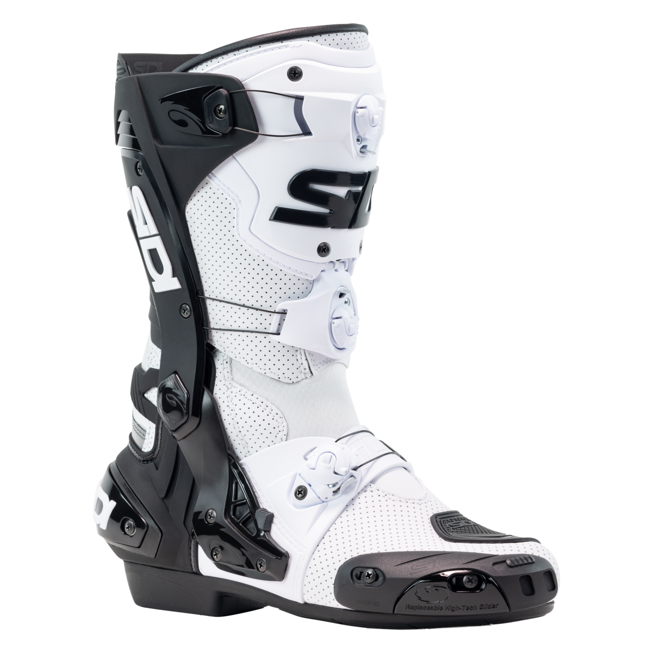 Buty Motocyklowe Sidi Rex AIR Złamany Biały/Czarny48