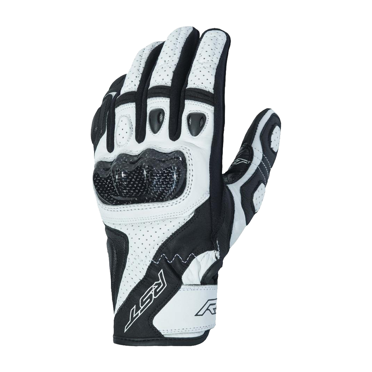 Rękawice Motocyklowe RST Stunt 3 Złamany BiałyS
