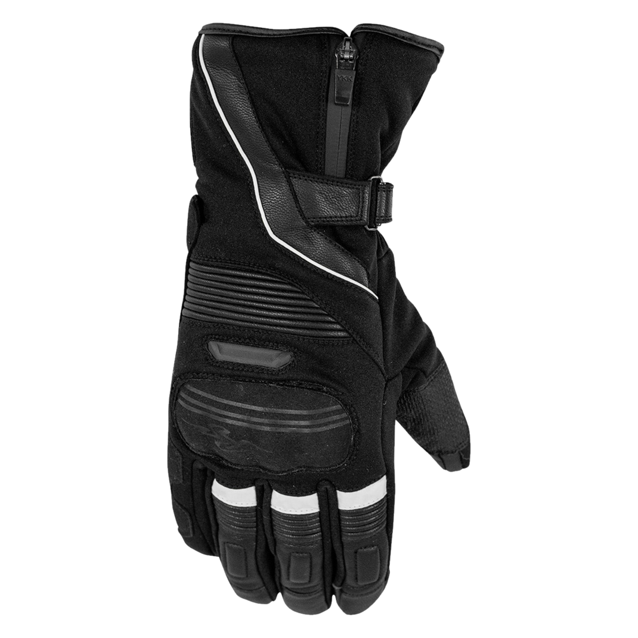 Rękawice Motocyklowe Rusty Stitches Cole Czarny/Złamany BiałyL