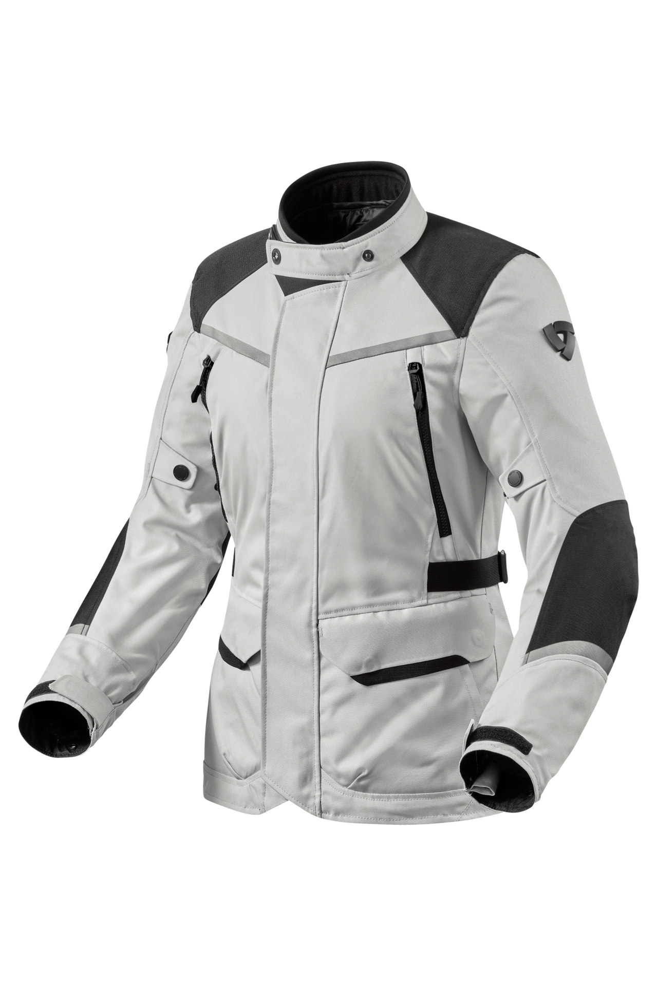 Kurtka Motocyklowa Rev'It! Voltiac 3 H2O Damska Srebrny/Czarny44