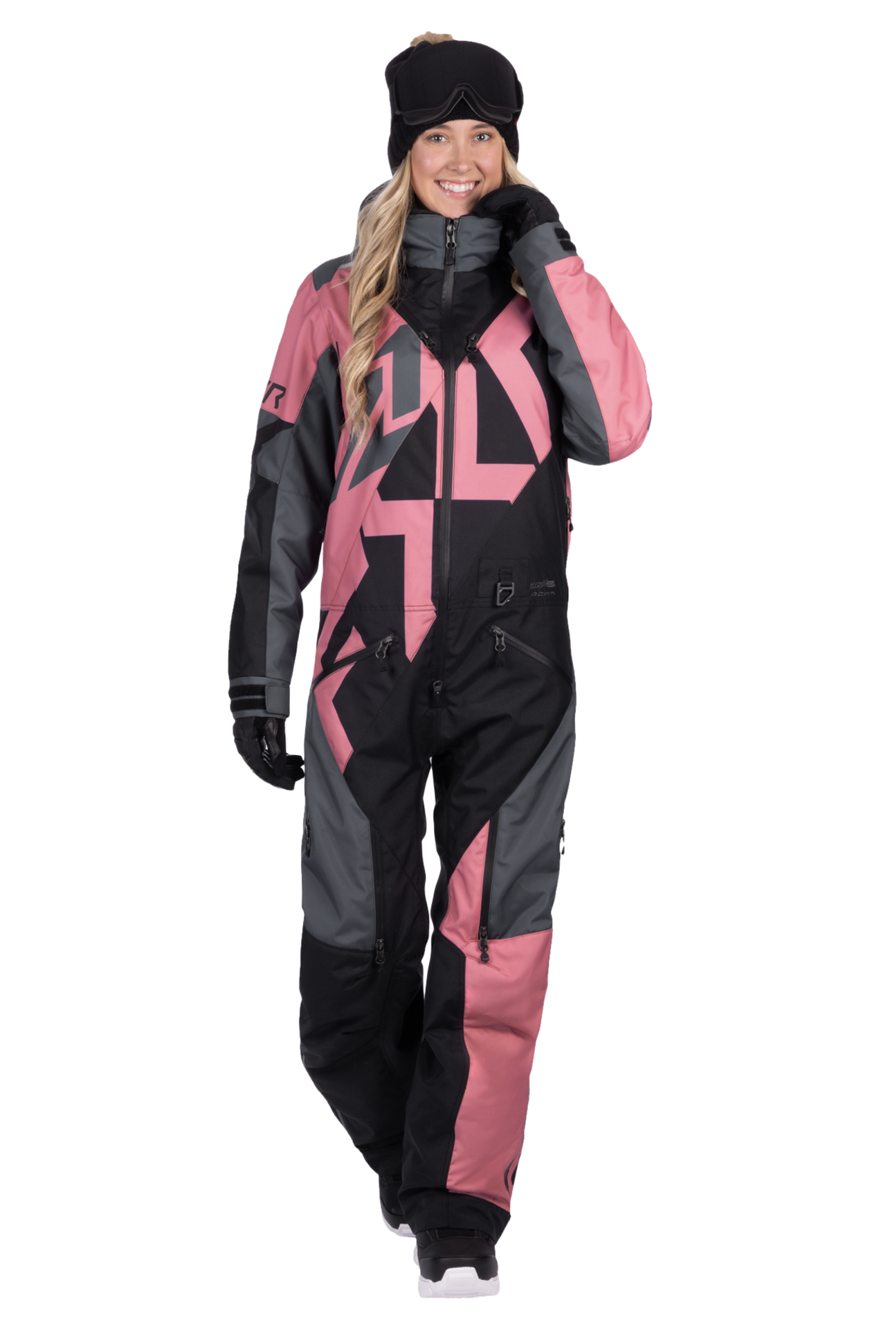 Kombinezon Jednoczęściowy FXR Cold Cross CX F.A.S.T Insulated Damski 26 Czarny/Ciemnoszary/Różowy12