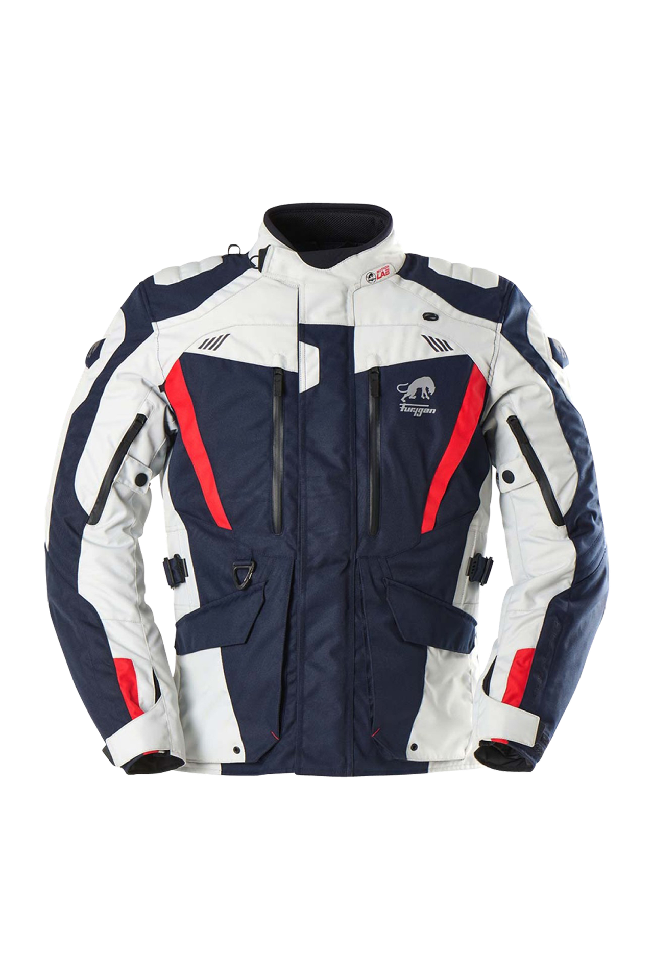 Kurtka Motocyklowa Furygan Apalaches EVO Niebieski/CzerwonyS