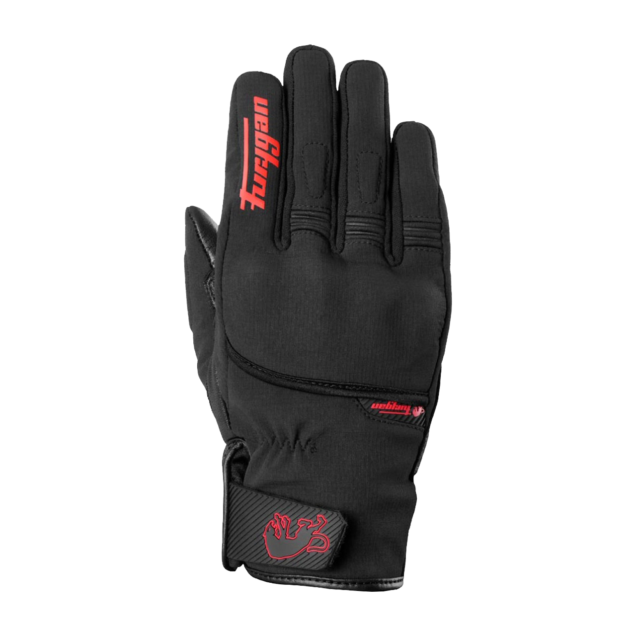 Rękawice motocyklowe Furygan Jet All Season D30 EVO Czarny/CzerwonyXL