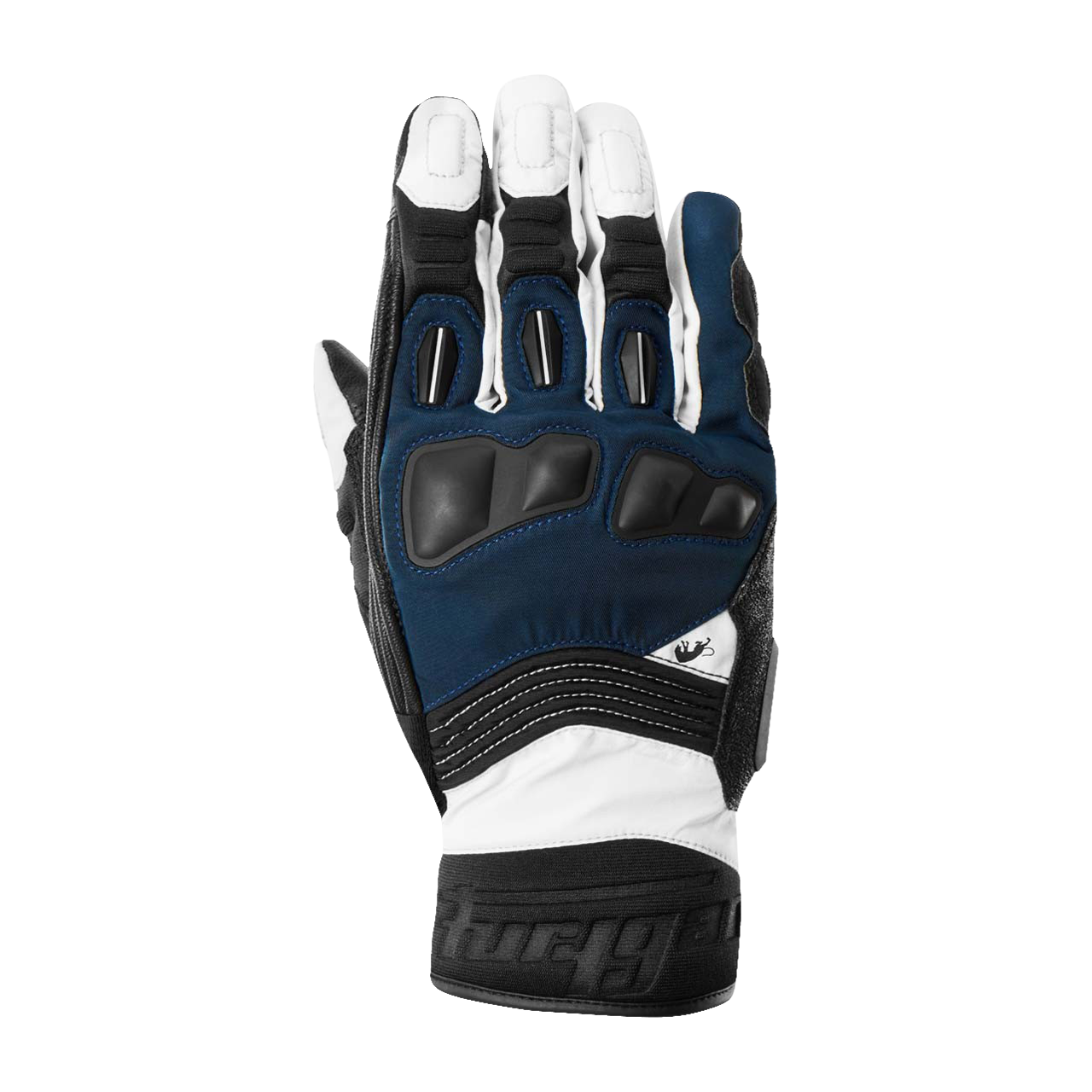 Rękawice motocyklowe Furygan Balmaz All Season Niebieski/Złamany BiałyL
