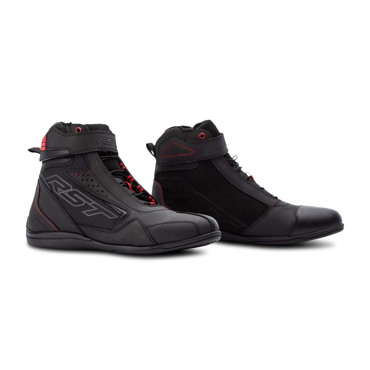 Buty Motocyklowe RST Frontier Czarny/Czerwony48