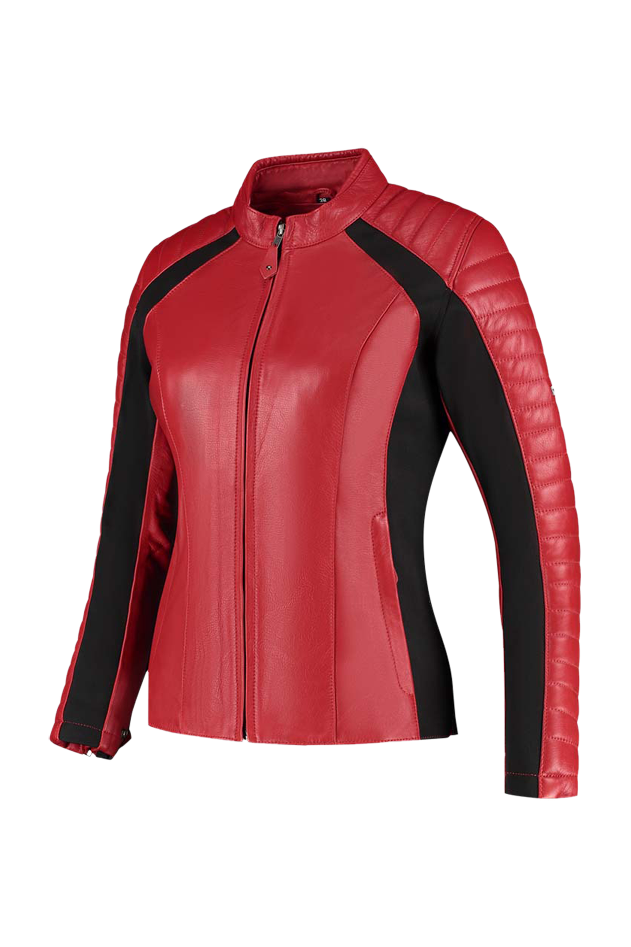 Kurtka MC Rusty Stitches Donna Damskie Czerwony/Czarny38