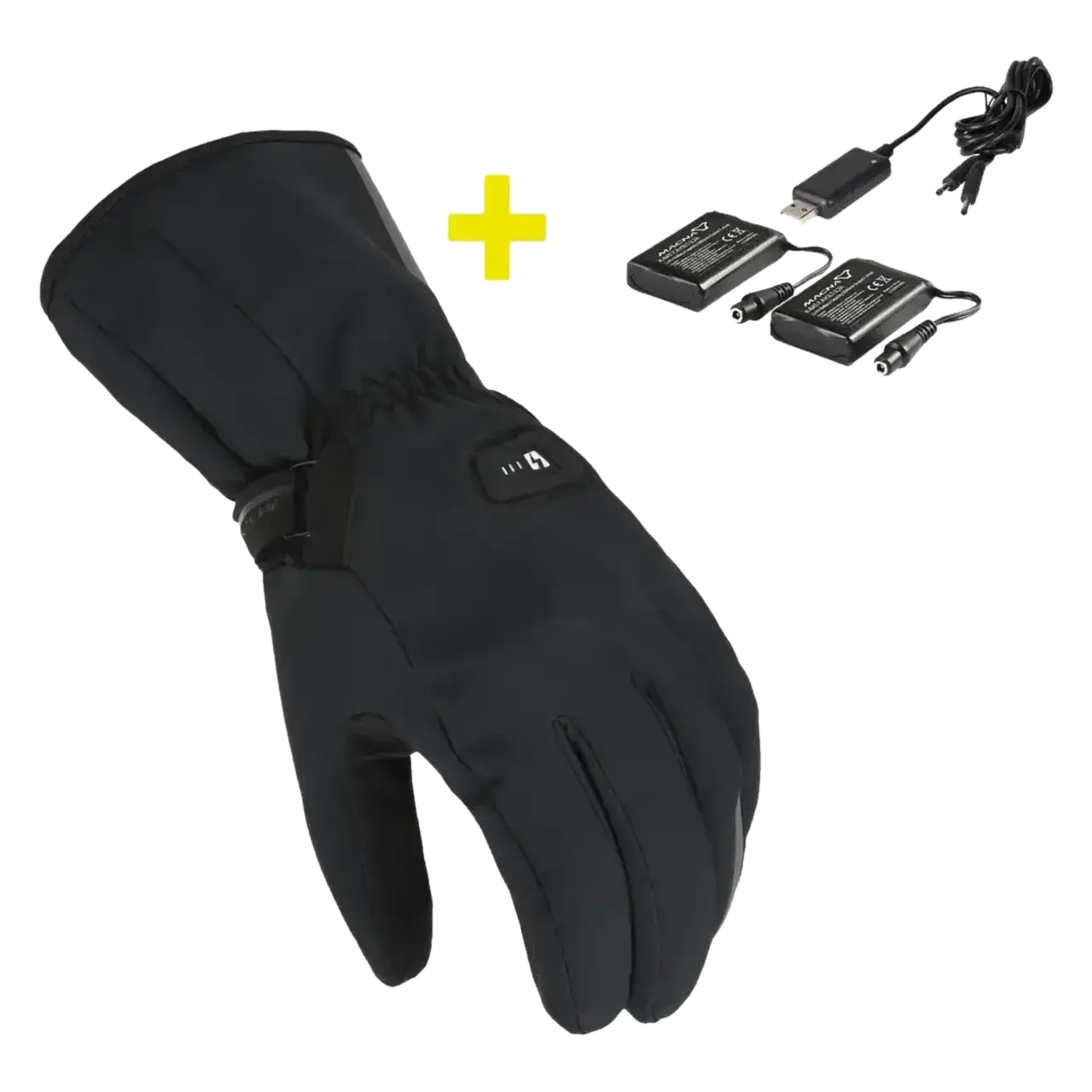 Rękawice Ogrzewane Macna Unite RTX 2.0 Zestaw CzarnyS