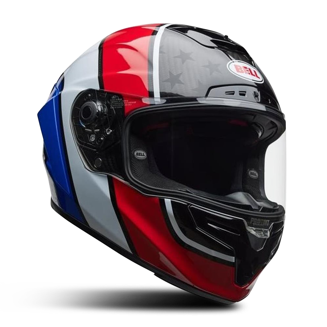 Kask Integralny Bell Race Star DLX Flex Orion Czerwony/NiebieskiL