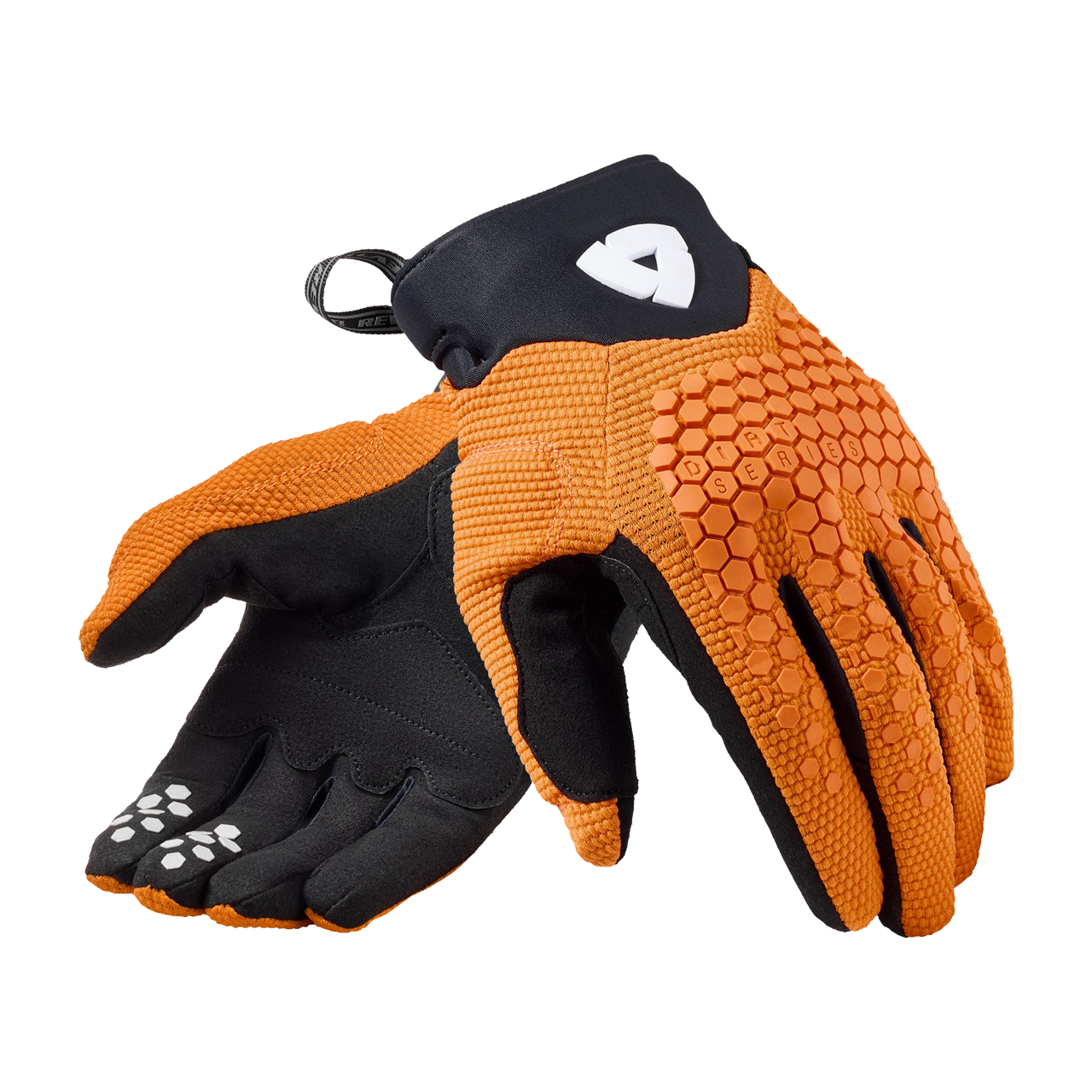 Rękawice Motocyklowe REV'IT! Massif PomarańczowyXXL