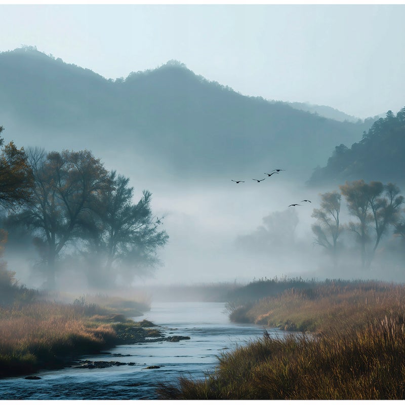 Fototapeta Las Jezioro Natura 250x175 cm Tapeta Do Sypialni Salonu Kuchni Na Flizelinie