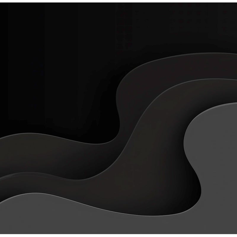 Fototapeta Abstrakcja Czarny Fale 300x210 cm Tapeta Do Sypialni Salonu Kuchni Na Flizelinie