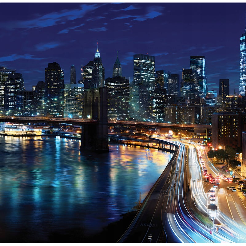 Fototapeta Miasto Panorama Most 350x250 cm Tapeta Do Sypialni Salonu Kuchni Na Flizelinie