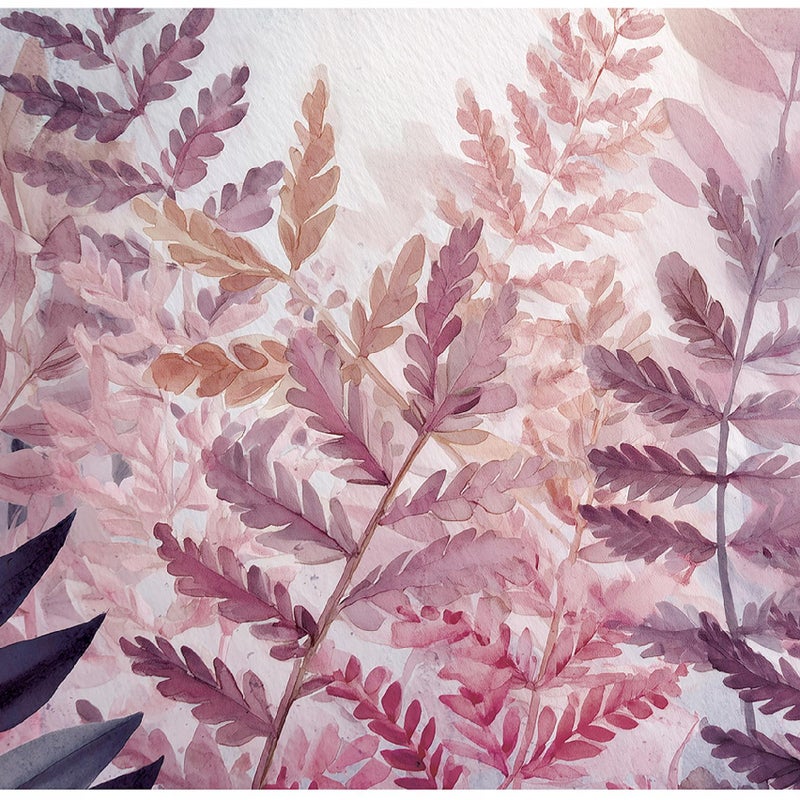 Fototapeta Liście Beton Abstrakcja 350x250 cm Tapeta Do Sypialni Salonu Kuchni Na Flizelinie