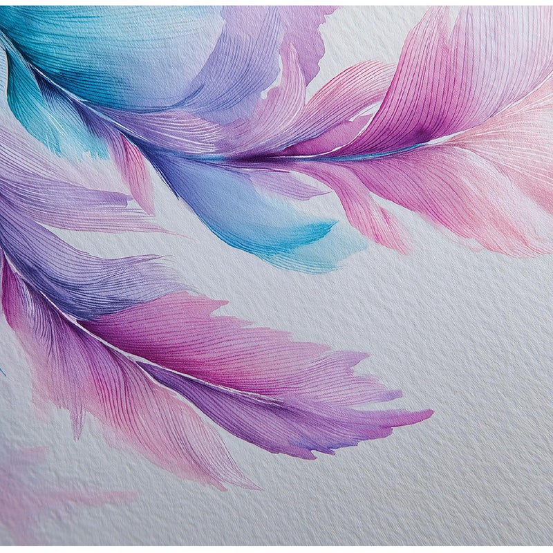 Fototapeta Pióra Pastelowe Abstrakcja 300x210 cm Tapeta Do Sypialni Salonu Kuchni Na Flizelinie