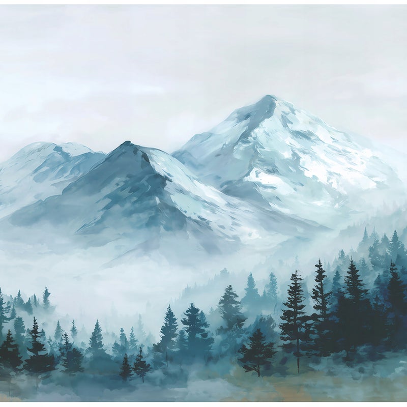 Fototapeta Góry Las Natura 400x280 cm Tapeta Do Sypialni Salonu Kuchni Na Flizelinie