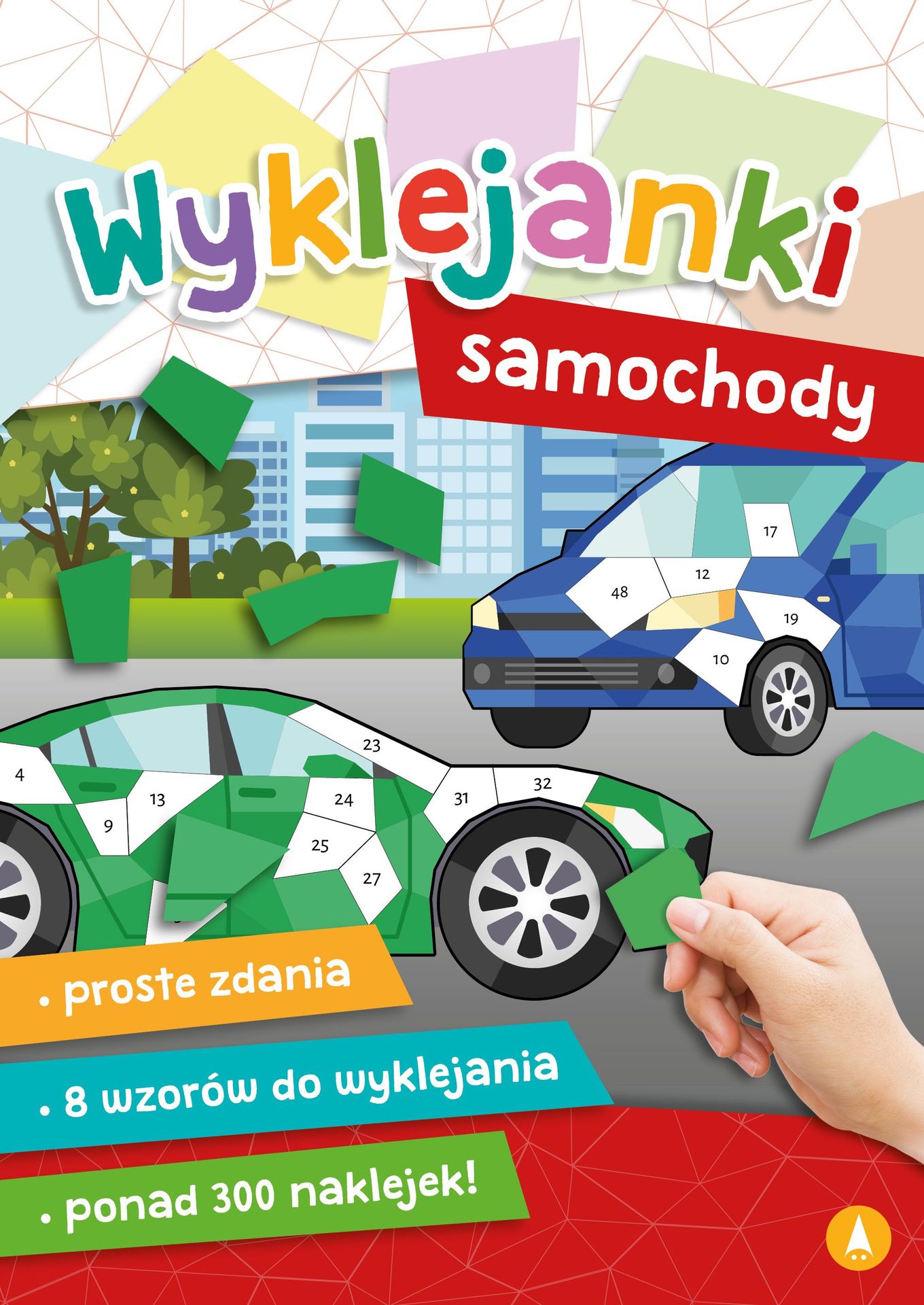 Samochody. Wyklejanki - Wydawnictwo Skrzat - książka