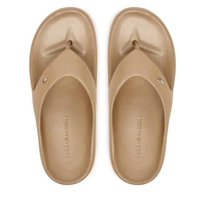 Japonki Tommy Hilfiger Pearlized FW0FW09201 Beżowy