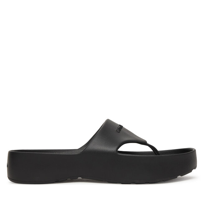 Japonki Calvin Klein One Piece Eva Flip Flop Thong HW0HW02957 Czarny