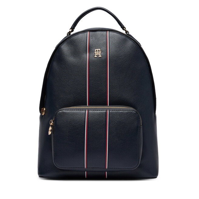Plecak Tommy Hilfiger Th Daily Backpack Corp AW0AW18851 Granatowy