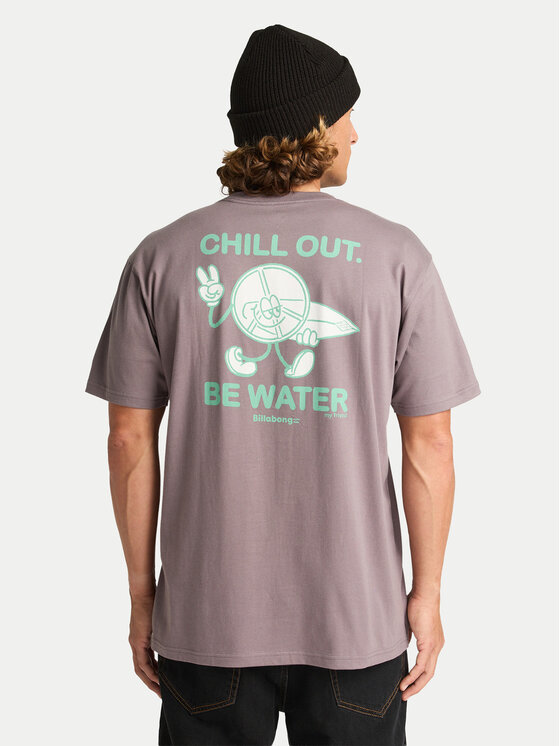 Billabong T-Shirt Gimmicks EBYZT00363 Fioletowy Regular Fit