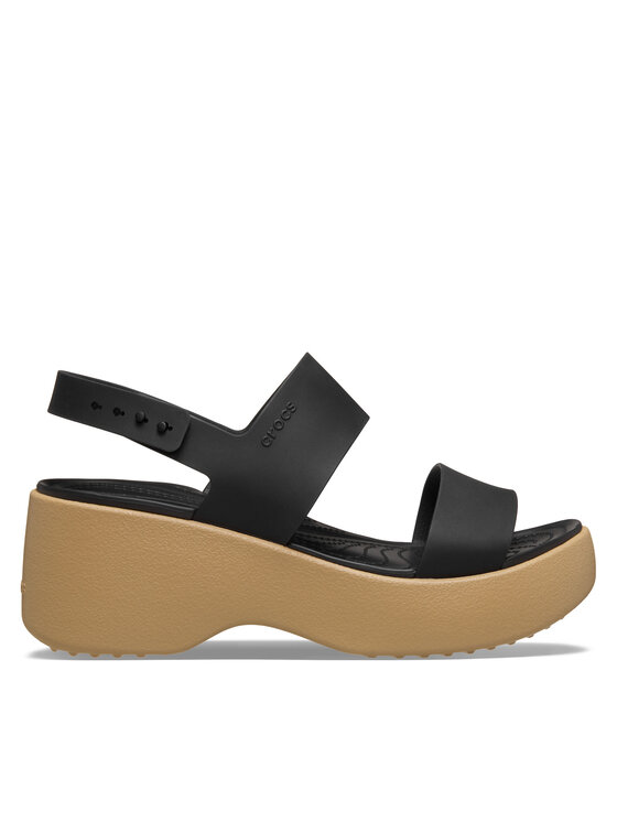 Crocs Sandały Brooklyn Sky Sandal 212250 Czarny