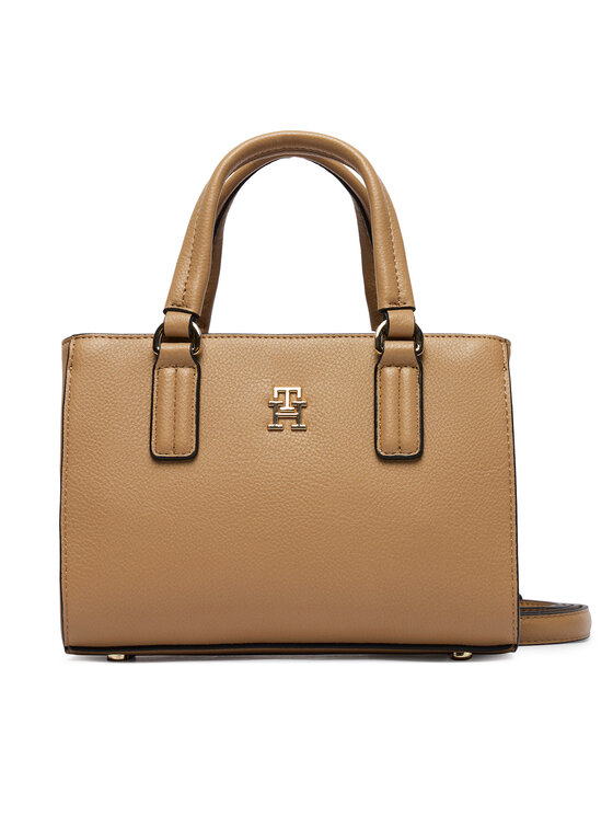 Tommy Hilfiger Torebka Th Daily Mini Tote AW0AW18379 Brązowy