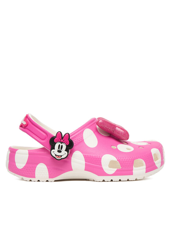 Crocs Klapki Kids Minnie Mouse Classic Clog 212294 Różowy