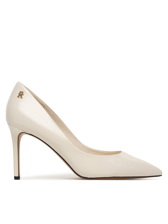 Tommy Hilfiger Szpilki Essential Pointed Pump FW0FW09362 Écru
