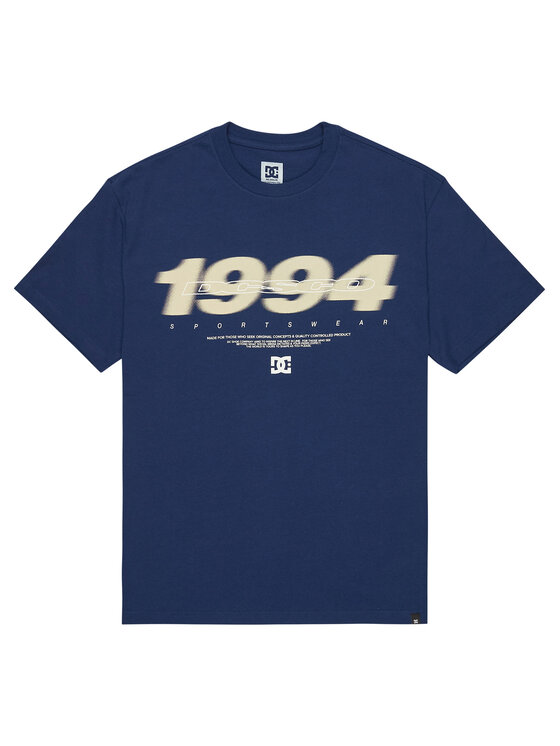 DC Shoes T-Shirt Blurry Years EDYZT04363 Granatowy Regular Fit