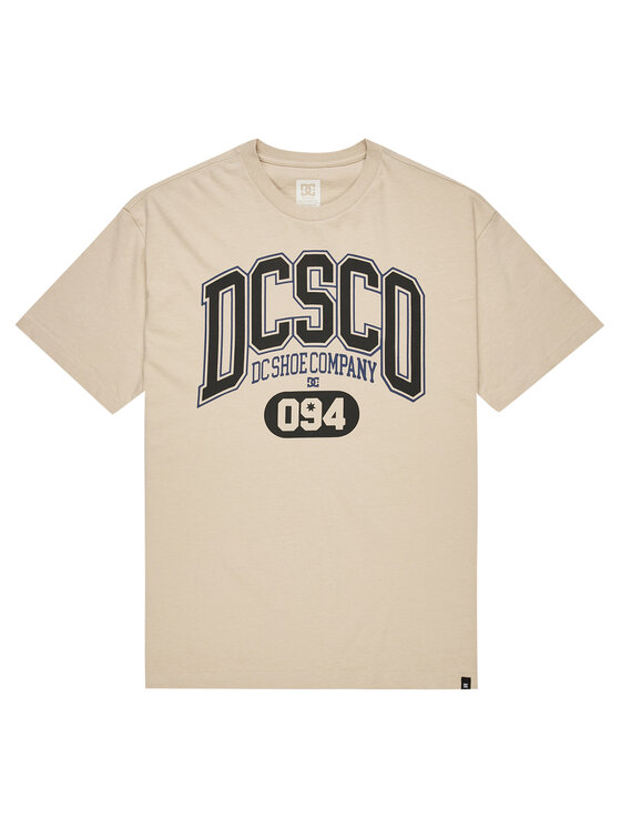 DC Shoes T-Shirt Elective EDYZT04361 Beżowy Regular Fit