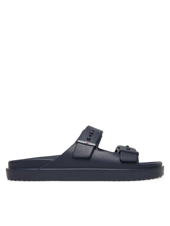 Tommy Hilfiger Klapki Light Adjustable FM0FM05757 Granatowy