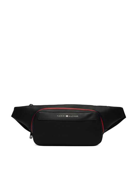 Tommy Hilfiger Nerka Th Foundation Bumbag AM0AM14159 Czarny