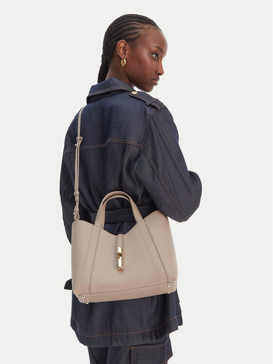 Furla Torebka Goccia S WB01789 BX3353 KH 4488S Beżowy