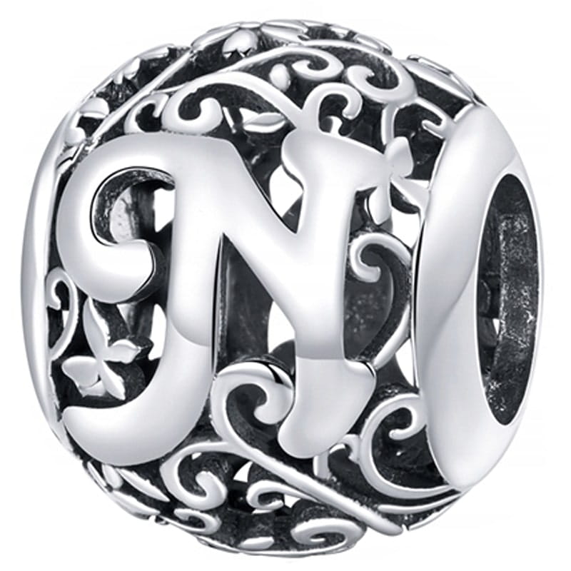 Charms do Pandora - CHARMS LITERA N