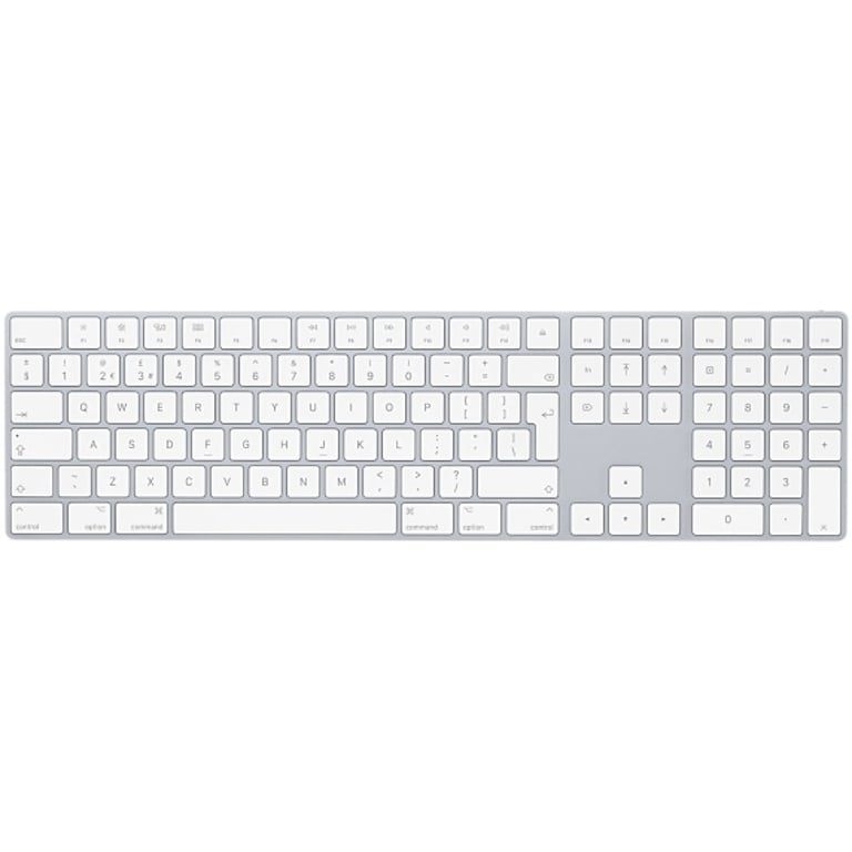 Apple Magic klawiatura Uniwersalne Bluetooth QWERTY Duński Biały MQ052DK/A