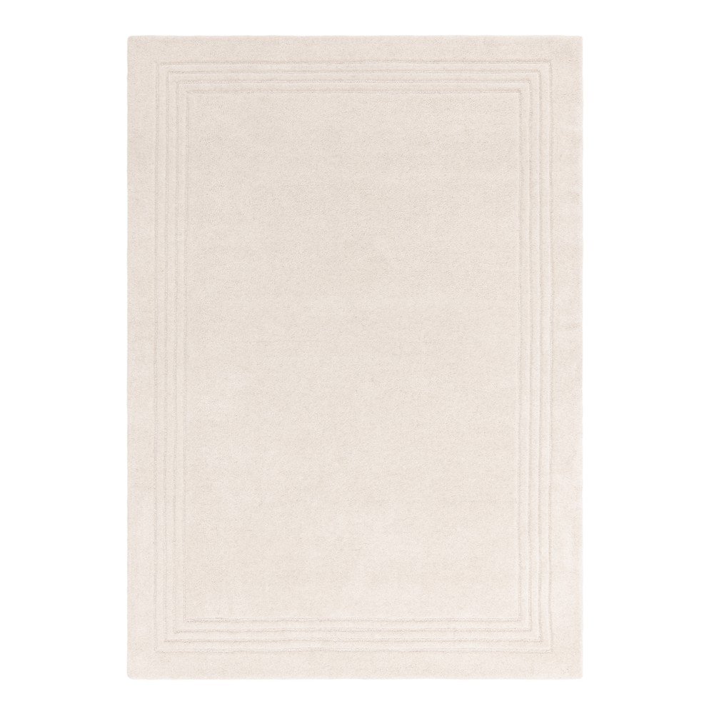 Wełniany dywan tkany ręcznie w kolorze kości słoniowej 120x170 cm Orlo Ivory – Asiatic Carpets